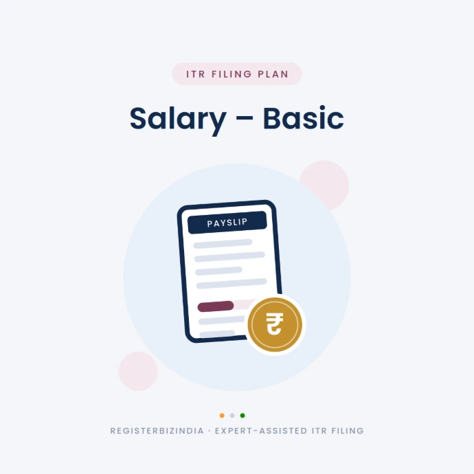 ITR Salary- Basic